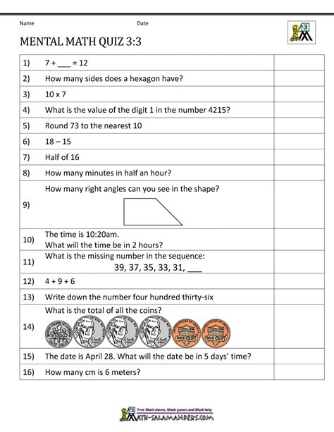 3 grade hard test|quizzes for 3rd graders.